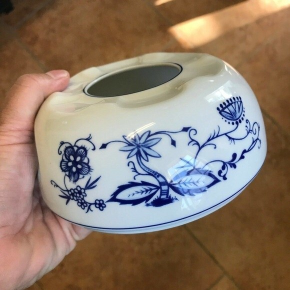 Zwiebelmuster BLUE ONION Warmer Stand Chafing RARE and Hard to Find! - Picture 12 of 12